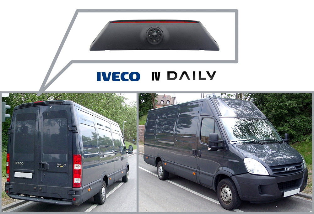 پیچھے کی بریک لائٹ میں پارکنگ کیمرہ IVECO DAILY