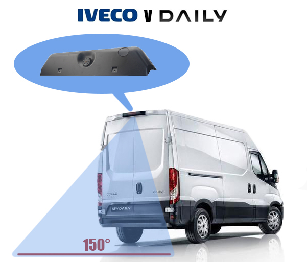 پیچھے کی بریک لائٹ میں پارکنگ کیمرہ IVECO DAILY 2014