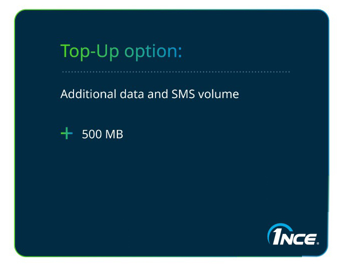 سفر کے لیے سم کارڈ - ڈیٹا والیوم 500 MB جس کی رفتار 1 Mbit/s تک ہے۔