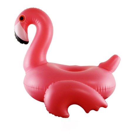 ایک ہولڈر کے طور پر کپ کے لئے inflatable فلیمنگو