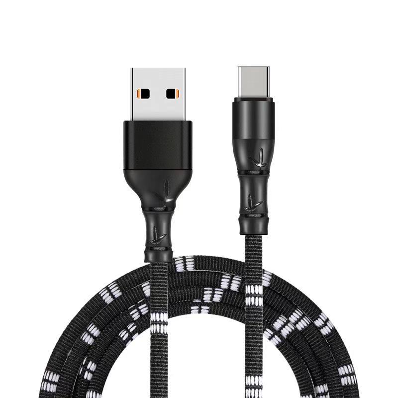 بانس کے ڈیزائن میں USB ٹائپ سی کیبل