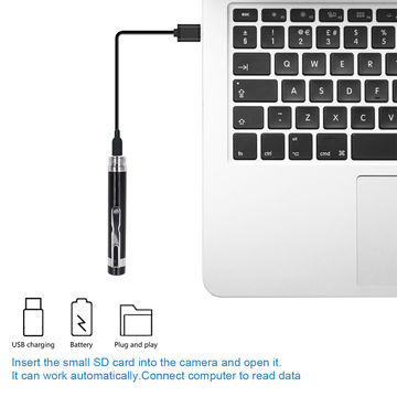 قلم میں USB پاور سپلائی کیمرہ