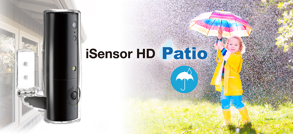 ہوم آئی پی کیمرہ iSensor patio واٹر پروف اور UV